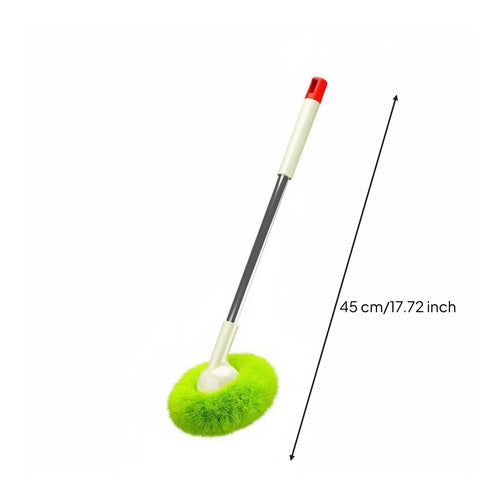 Bathtub Scrubber Easy to Clean Long Handle Scrub Brush No Scratch for Bathroom