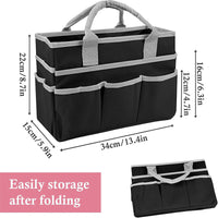 Teacher Tote Bag with Oxford Fabric, Portable Storage for Classroom and Garden