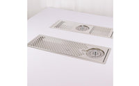 Sink Glass Cleaner with Driping Tray Quick Cleaning High Pressure Cup Rinser Easy To Install Stainless Steel Cup Washer Sink for Bartenders, Restaurant