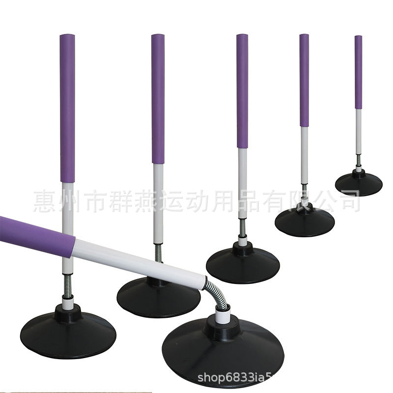 Tumbler Training Pole with Rebound Marker for Basketball and Football Practice