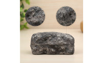 Covert Key Box with Slide-out Cover Realistic Fake Rock Key Hider Secure Garden Ornament with Concealed Storage Compartment Long-Lasting for Homeowners