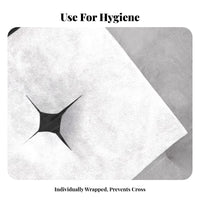 Hygienic Spa Bed Hole Towel Thickened Disposable Massage Face Towel Soft and Breathable for Estheticians, Beauty Salons, Spas