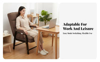 Manual Recliner High-Rear Section Support Adjustable Recliner with Footstool Er Adjust Nomic Design Padded Cushioning
