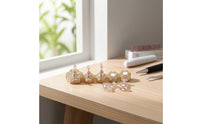 Nail Holder with Attractive Base Translucent Manicure Practice Stand Practical