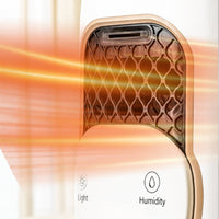 Evaporative Air Cooling Fan and Heater Floor-Standing Upright Fan Energy-Efficient Appliance for Bedroom, Apartment