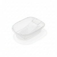 Hand-Washing Basin Raised Rim Household Item Shallow