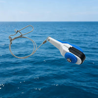 Stainless Steel Wire Downrigger Release Clip Adjustable Tension Fishing Release Clip Rotating Connection Compact Clamp Style