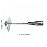 Triangle Hoe Hollow Hoe Labor-Saving Long Handle Garden Weeder for Gardeners