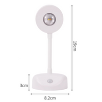 Cordless rechargeable LED wall sconce