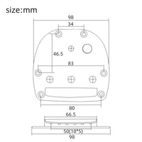 Jazzmaster电吉他琴桥颤音琴桥拉弦器拉弦板颤音系统弦桥