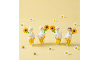 4 Pieces Duck Ornament with Clip Lightweight Duck Handlebar Accessory Playful Decoration for Kids