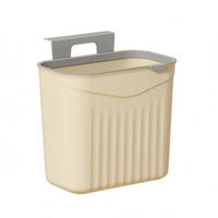 Wall-Mounted Trash Can Ribbed Front Cabinet Door Trash Can Compact