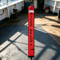 Diving Warning Buoy Reflective Band Diving Buoy Marker Nylon for Divers