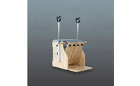 Padded Pilates Chair with Handles Scratch-Resistant Pilates Chair Sturdy Fitness Equipment Stable for Home Gym