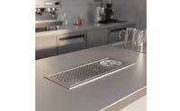 Cup Washer with Drain piping 304 Stainless Steel Embedded Cup Washer Quick Drainage Glass Cleaner for Tea Shops