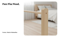 Small Clothes Rack Floor-Standing Miniature A-shaped Clothing Stand space-efficient Size Space-Saving for Closet