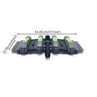 Pool Vacuum Head with Multi-Directional Brushes Underwater Cleaner
