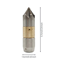 Rotating Spray Nozzle Mini Drain Cleaning Nozzle Compact