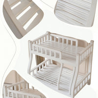 Metal Bunk Bed Space-Saving Bunk Bed with Ladder No Box Spring Needed Furniture for Teens, Students, Shared Bedrooms, Dorm Rooms, Compact Apartments