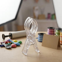 20 Pieces Balloon Arch Clip Reusable Clear Balloon Clip Heavy Duty