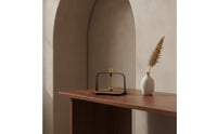 Tabletop Tissue Holder Compact Tissue Holder with Wood Base Decorative for Vanity, Desk