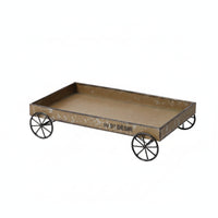 Rectangular Multi-Purpose Iron Tray Household Decor