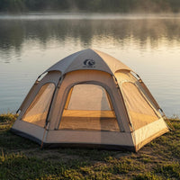 Hexagonal Tent Mesh Openings Automatic Tent Foldable for Families