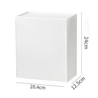 Wall Mounted Storage Box Dustproof Bathroom Dispenser Box Multipurpose