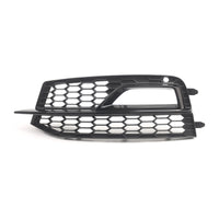 For Audi A5 Competition Style (2013-2015) Honeycomb Mesh Grille Gloss Black Trim Left Side 8T0807681P