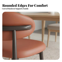 Yspine Chair Nordic Design Dining Room Seat Italian Aesthetic Easy Assembly for Homeowners, Adults, Hotel, Home Office