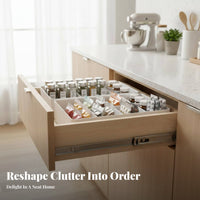 Expandable Compartment Box Extendable Design Drawer Insert Space-Saving