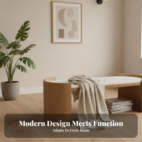 Fabric Top Entryway Stool Nordic design Upholstered Bench multi-functional Use Modern Design for Homeowners, Renters
