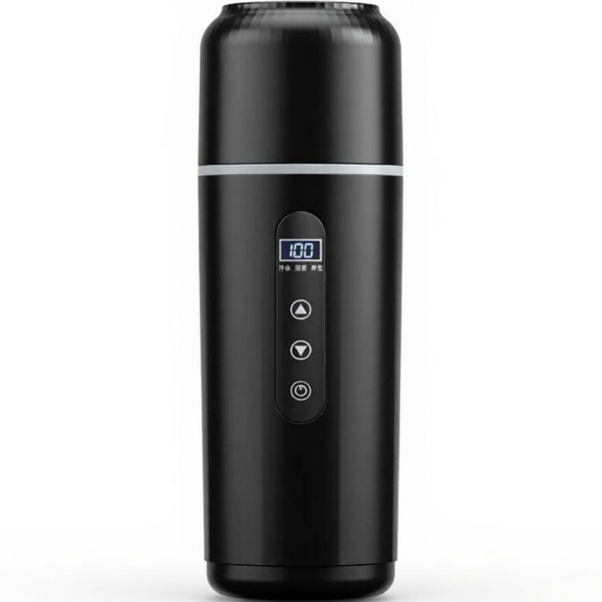 Car kettle heats drinks outdoors