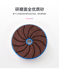 Integrated Grinding Disc for Tile Edge Trimming with M14 and 5/8-11 Threads, Silicon Carbide