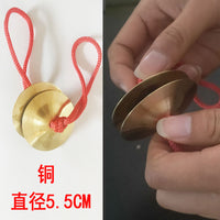 铜锣鼓镲启智道具儿童奥尔夫打击乐器抓周宝宝周岁三句半小锣敲钹