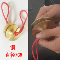 铜锣鼓镲启智道具儿童奥尔夫打击乐器抓周宝宝周岁三句半小锣敲钹
