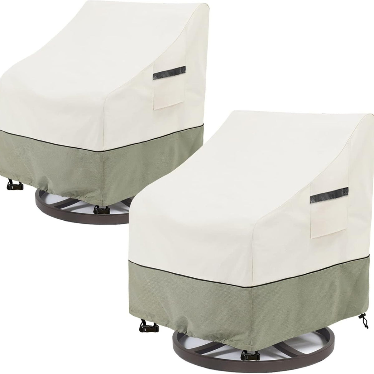 Outdoor Swivel Chair Cover Waterproof Dustproof Patio Furniture Protector