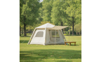 Easy Setup Freestanding Inflatable Cabin Tent Waterproof Air Tent with Awning Quick Inflating Shelter for Families