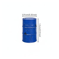 1/64 Scale Oil Barrel Realistic Details 1:64 Scale Barrel Intricate Detailing
