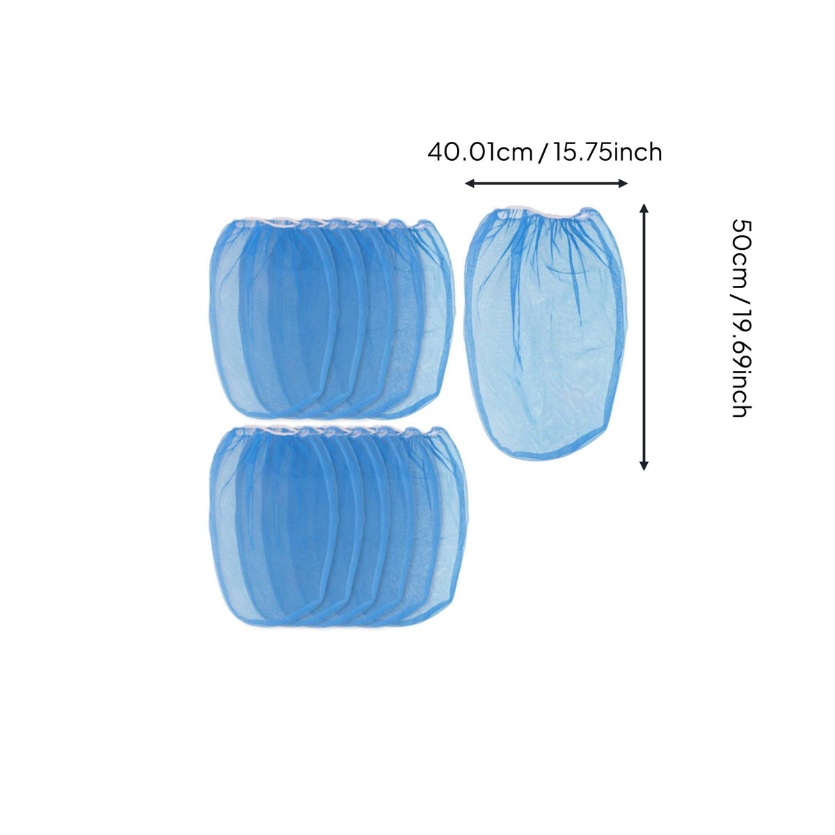12 Pieces 5 Gallon Paint Strainer Bag Reusable Paint Filter Bag Anti-Clogging