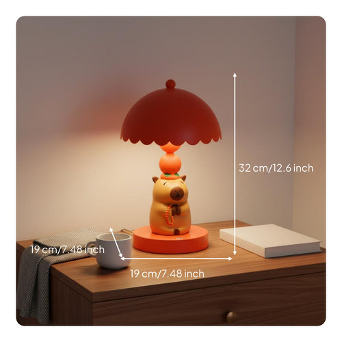 Capybara Figurine Lamp Creative Design Capybara Table Lamp Sleep Companion