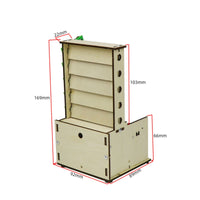 Window-Shade-Window Model Precision Mechanical Model with Remote Control Interactive Teaching Kit for Hobbyists