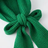 Hooded Scarf Hat, Women's Imitation Cashmere Blend, Warm Knit Scarf Hat, Winter  #variant:['Green']