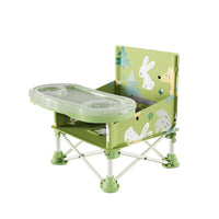 Foldable Children's Dining Chair Compact Fold Travel Folding Infant Chair Strap for Infants, Young Children