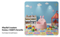 creatureShaped Floor Lounger Cute Cartoon Design children's Furniture for Infants
