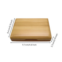 Bassoons Woodwind Accessory Case Wooden Bassoons Accessory Storage Box for Music Students