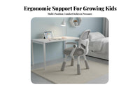 Adjustable Student Armchair Support Study Chair Ergonomic Design for Boys