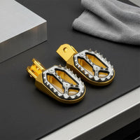 2 Pieces Non-Pavement-Highway Motorcycle Foot Peg Anti-Slip Dirt Bike Foot Peg