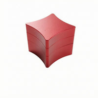 All-Purpose Billiard Chalk Holder Rounded Edges 3-Section Chalk Holder Portable Game Accessories