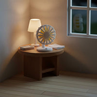 Dollhouse Desk Fan Realistic Design Dollhouse Fan Decoration Decorative Doll Accessory for Hobbyists, Photography, Diorama